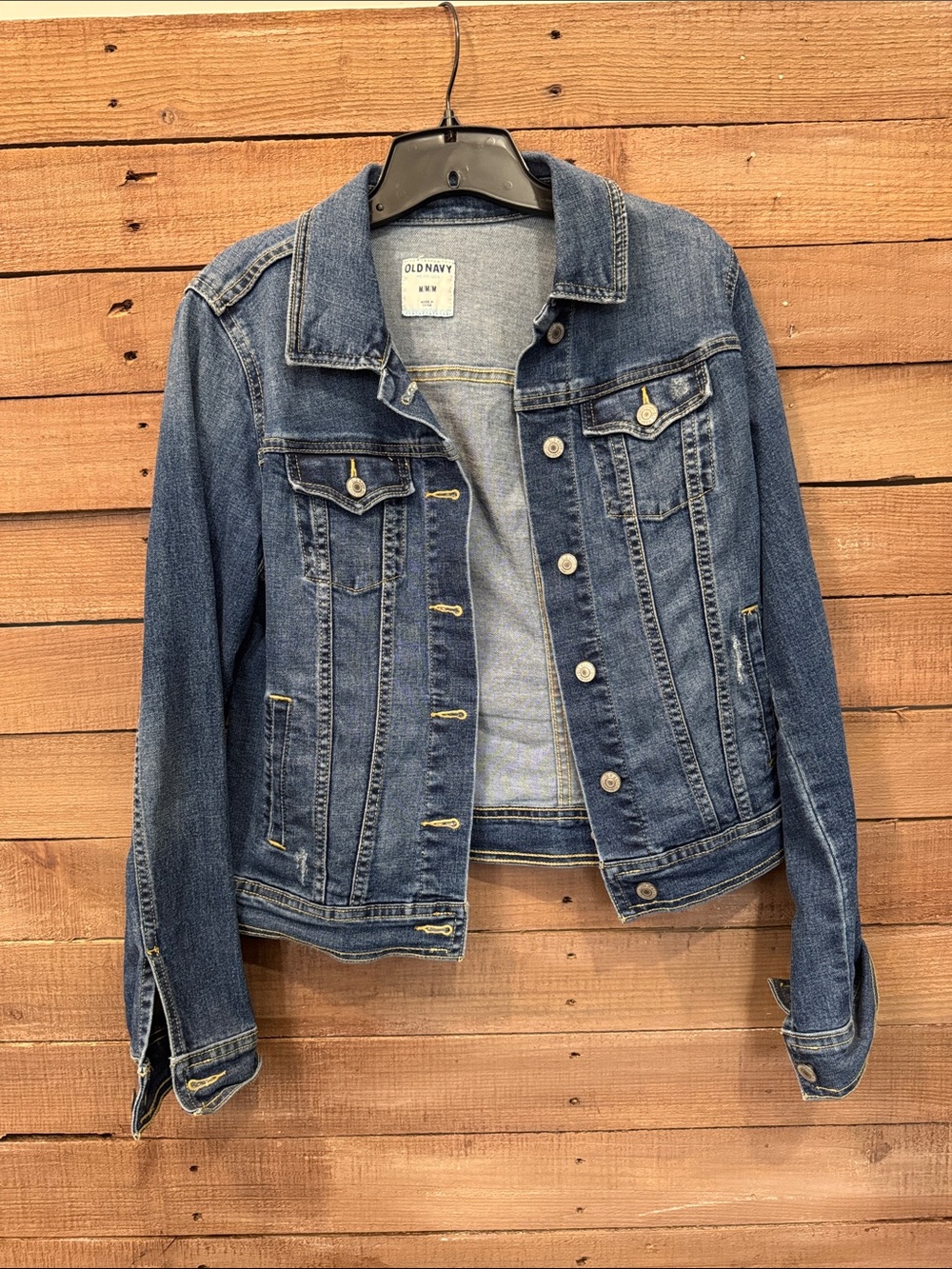 Old Navy Medium Blue Denim Jacket